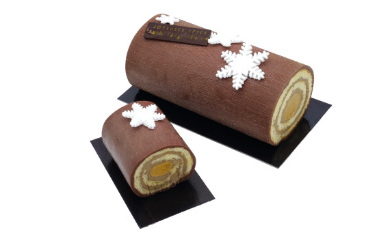 Bûche Café caramel