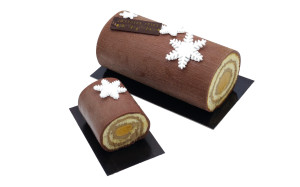 Bûche Café caramel