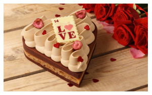 Entremets cœur noisette