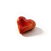 Bonbonnière cœur Chocolat noir & caramel au beurre salé